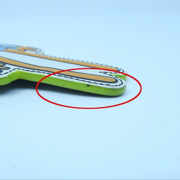 LOUIS VUITTON SHW Bag Charm Keychain Accessories MP2922 Yellow Brown Scarecrow - Picture 9 of 16